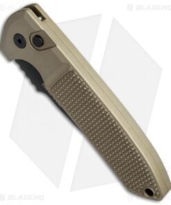 Alternative view of Pro-Tech Les George Rockeye Automatic Desert Tan Knurled (3.4" Black) LG135