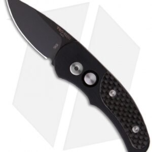 Pro-Tech Runt J4 Carbon Fiber Automatic Knife (1.94" Black) 4405