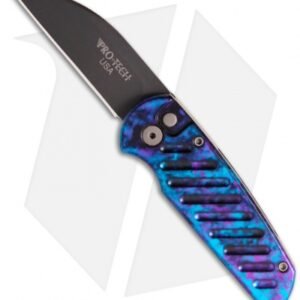 Rare Protech Sidekick III 3 Jazz Automatic Knife (1.99" Black)