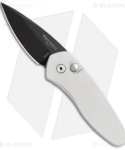 Protech Sprint Silver Automatic Knife (1.95" Black) 2903