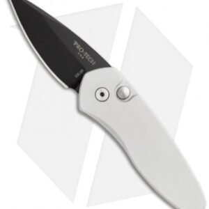 Protech Sprint Silver Automatic Knife (1.95" Black) 2903