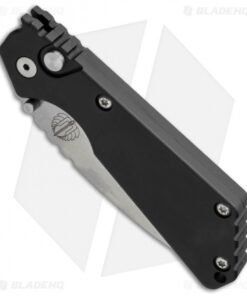 Alternative view of Strider + Pro-Tech SnG AutoKnife Solid Black Aluminum (3.5" Stonewash) 2401