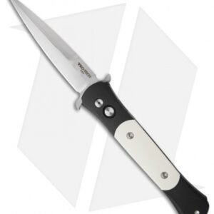 Pro-Tech The Don Tuxedo Automatic Knife Ivory Micarta + Clip (3.5" Satin) 1751