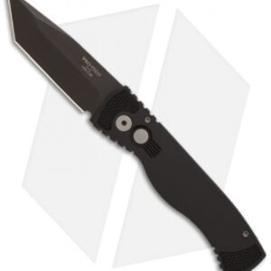 Pro-Tech TR-1.3 Tanto Tactical Response Automatic Knife (3" Black)