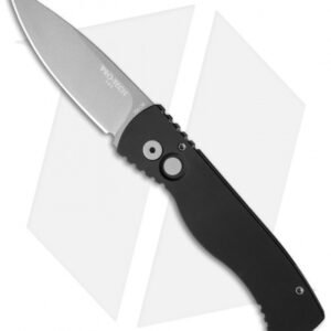 Pro-Tech TR-2.1 Tactical Response Automatic Knife Smooth Black (3.2" Bead Blast)
