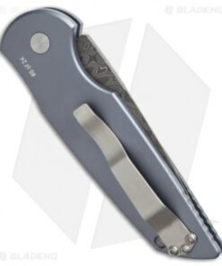 Alternative view of Pro-Tech TR-3 Custom Automatic Knife Carbon Fiber (3.5" Damascus)