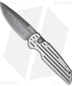 Pro-Tech Tactical Response TR-3 Steel Custom Automatic Knife (3.5" Damascus)