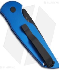 Alternative view of Pro-Tech Tactical Response TR-3 SWAT Blue Automatic Knife (3.5" Black)