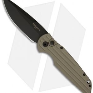 Protech Tactical Response TR-3.31 Desert Sand w/ Grooves (3.5" Black)