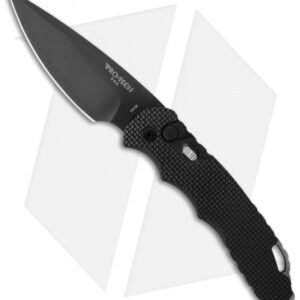Pro-Tech TR-4.13 Tactical Response 4 Automatic Knife Super Grip (4" Black)