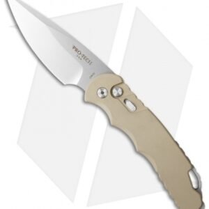 Pro-Tech TR-4.31 D2 Tactical Response 4 Automatic Knife (4" Stonewash CPM-D2)