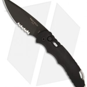 Pro-Tech TR-4.4 Tactical Response 4 Automatic Knife (4" Black Serr)
