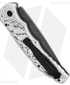 Alternative view of RMJ Tactical Jungle Combat Fixed Blade Knife Hyena Brown G-10 (6.5" Gray)
