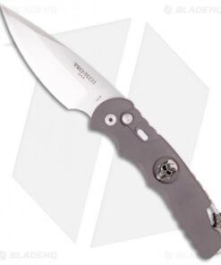 Pro-Tech Gray TR-4 Skull #3 Limited Edition Automatic Knife (4" Stonewash)