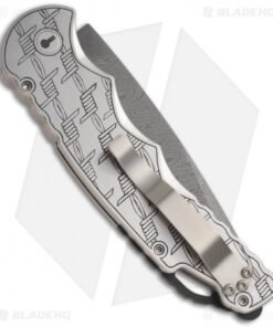 Alternative view of Pro-Tech TR-4 Skull Custom Tactical Response Automatic Knife (4" Damascus) #1
