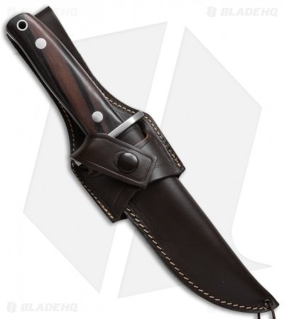 Puma IP Knives El Nu Hunting Fixed Blade Knife Ebony Wood (6.75" Satin) - Image 2