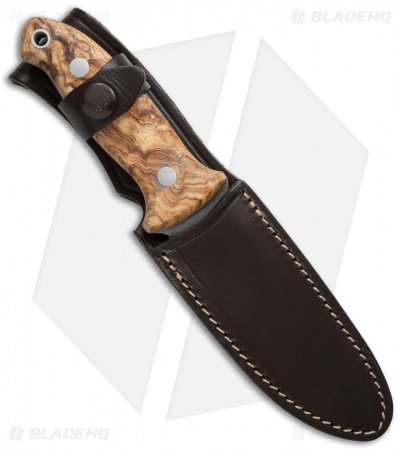 Puma IP Knives El Turon Fixed Blade Knife Olivewood (3.75" Satin) - Image 2