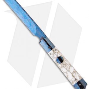 Rainy Vallotton Custom Small Razor Automatic Knife (3.5" Damascus)
