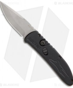 Roton Knives Airwolf Jr. Drop Point Automatic Knife (2.625" Bead Blast Plain)
