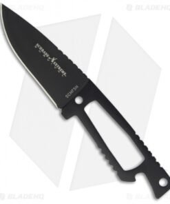 Schrade Extreme Survival Fixed Blade Neck Knife (3.1" Black) SCHF5N