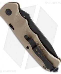 Alternative view of Schrade Extreme Survival Tanto Automatic Knife Tan (3.25" Black Serr) SC60BRTS