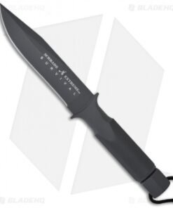 Schrade Extreme Survival Fixed Blade Knife w/ Bit Driver (5.5" Gray) SCHF2SM