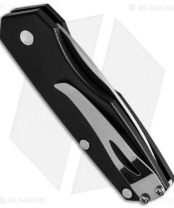 Alternative view of BrightShots Scorpion Automatic Knife Black Aluminum (2.75" Satin)