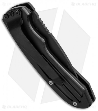 Smith & Wesson Mini Extreme Ops Automatic Knife (2.5" Black Serr) SW40BS - Image 2