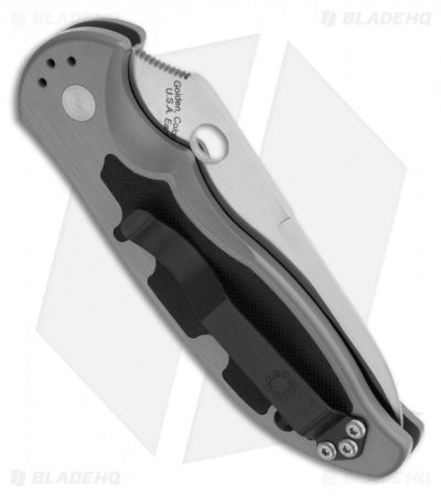 Spyderco Bill Moran Bowie Fixed Blade Knife (3.88" Satin Plain) FB01P - Image 2