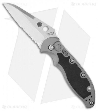 Spyderco Bill Moran Bowie Fixed Blade Knife (3.88" Satin Plain) FB01P