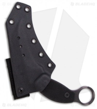 Strider PS Small Karambit Knife w/ Black G-10 (3.5" Tiger Stripe Plain) - Image 2