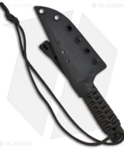 Alternative view of Strider WP Drop Point Knife Fixed Blade w/ OD Green Cord Wrap (4" Tiger Stripe)