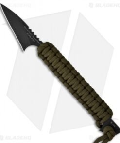 TOPS Knives Hoffman Harpoon Knife Fixed Blade (2.5" Black Plain)