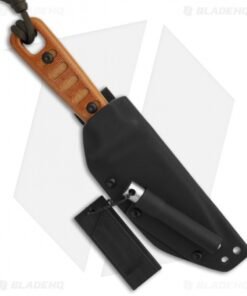 Alternative view of TOPS Knives Lite Trekker Tan Fixed Blade Knife (4.25" Black Plain) TLT-01