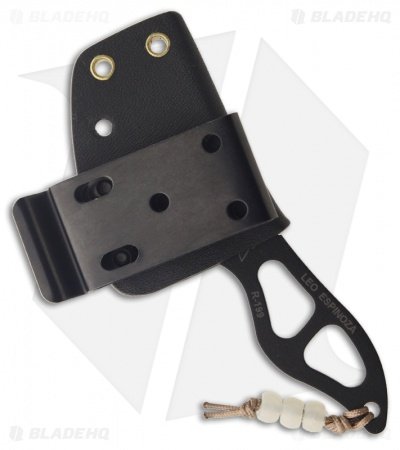 TOPS Knives Mojo X2 Fixed Blade Knife (2" Black Plain) MOJO-2X - Image 2