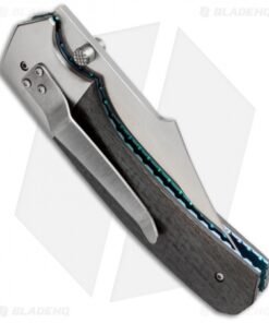 Alternative view of Rainy & Cory Vallotton Freedom Fighter D/A Automatic Knife Green (4" Satin)