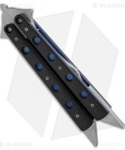 Alternative view of Les Voorhies Havoc Bail Balisong Butterfly Knife #4