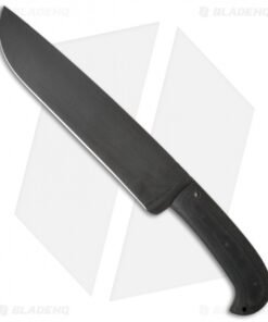 Winkler Knives Camp Knife Fixed Blade Black Micarta (10" Caswell)
