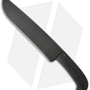 Winkler Knives Camp Knife Fixed Blade Black Micarta (10" Caswell)